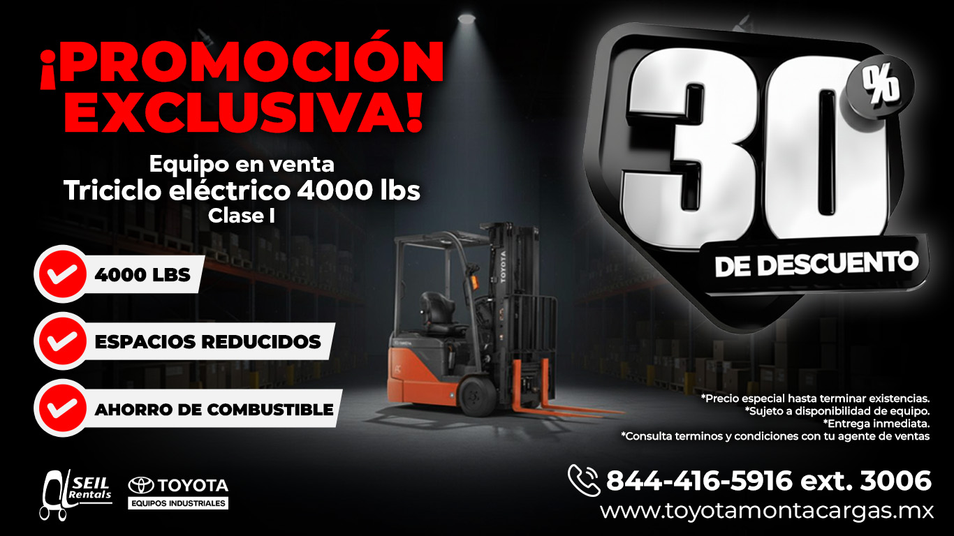 4,000 lbs Modelo: 8FGU25.